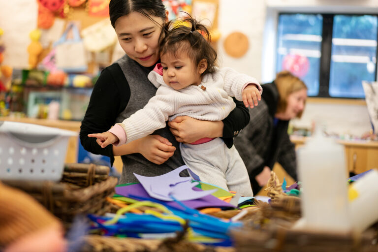 Wave hill Family Art Project Felted River credit Karsten Moran